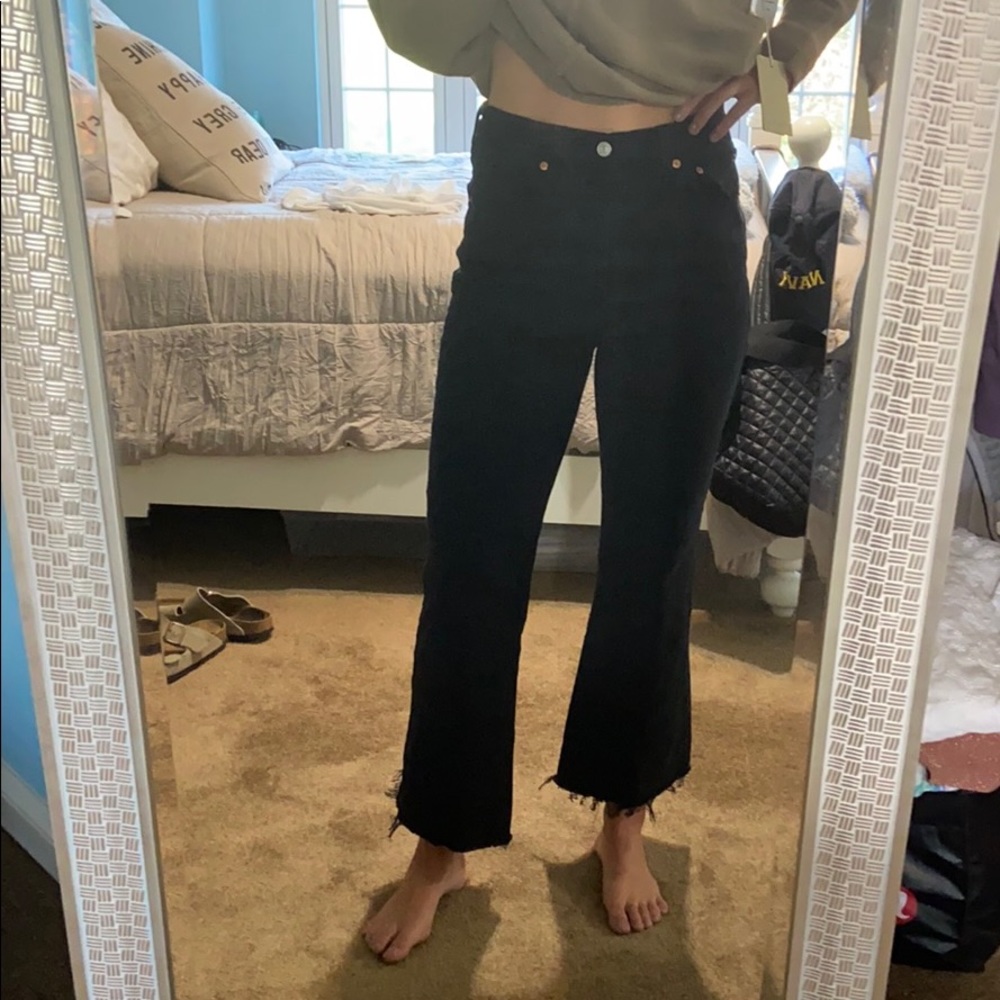 Levi’s Ribcage Crop Flare jeans